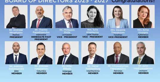 Tototheo Global is proud to announce that our Co-CEO, Despina Panayiotou Theodosiou, has been elected Vice President of the Cyprus Shipping Chamber.