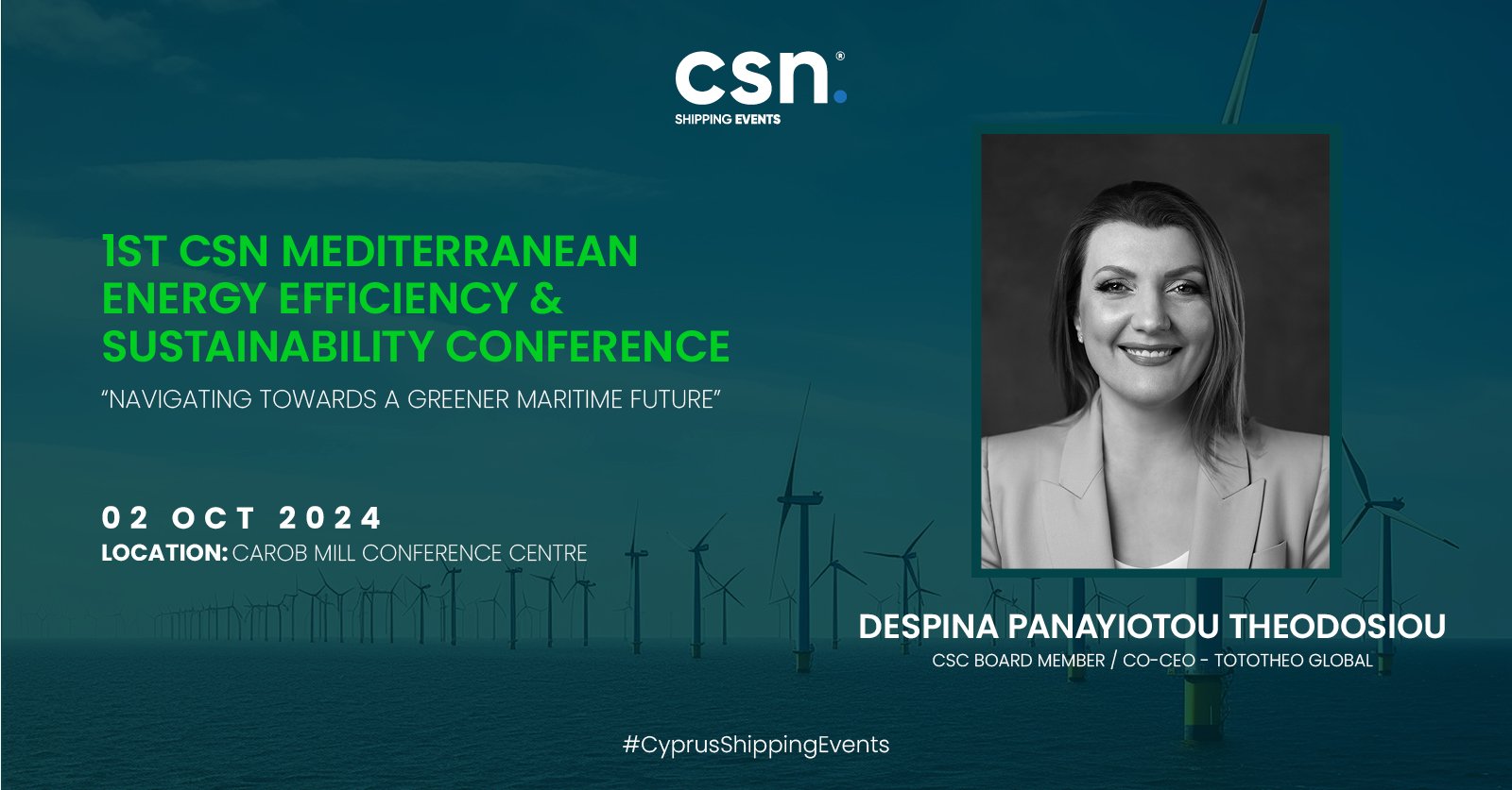 1st CSN MEDITERRANEAN ENERGY EFFICIENCY & SUSTAINABILITY CONFERENCE