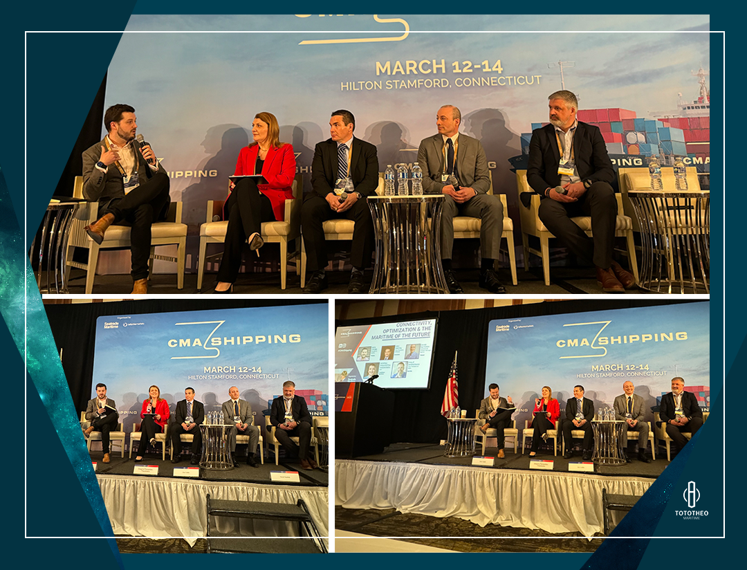 MARINE TECH | CONNECTIVITY AND THE MARITIME OF THE FUTURE DURING THE CMA SHIPPING CONFERENCE 2024