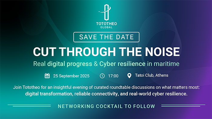CUT THROUGH THE NOISE: Real digital progress & Cyber resilience in maritime
